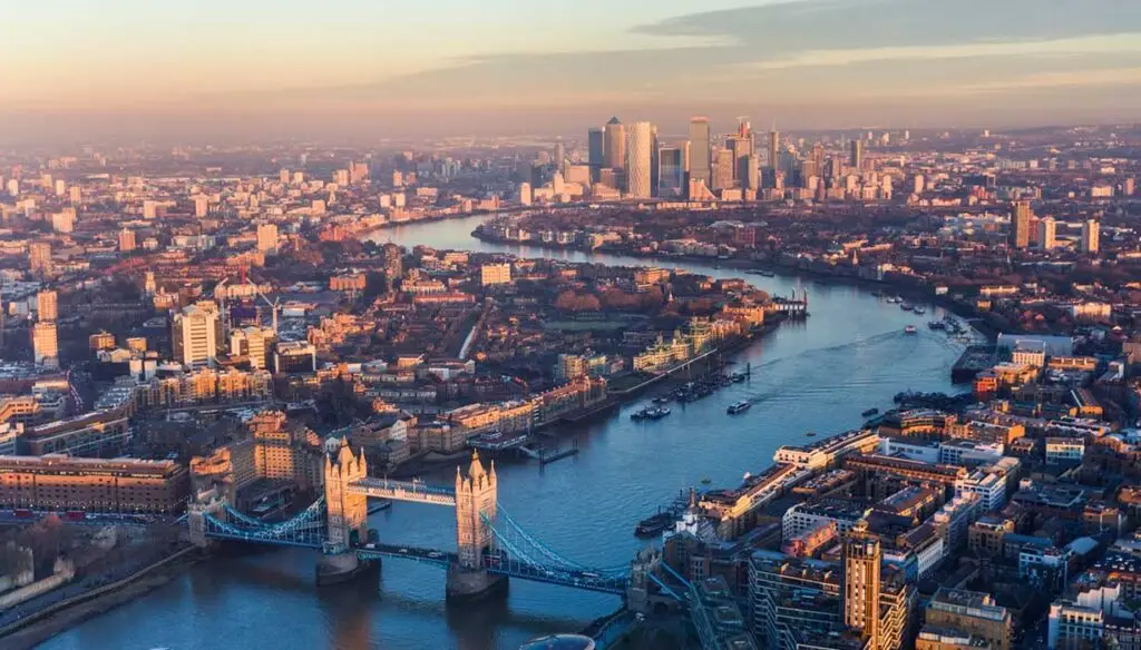 view of London