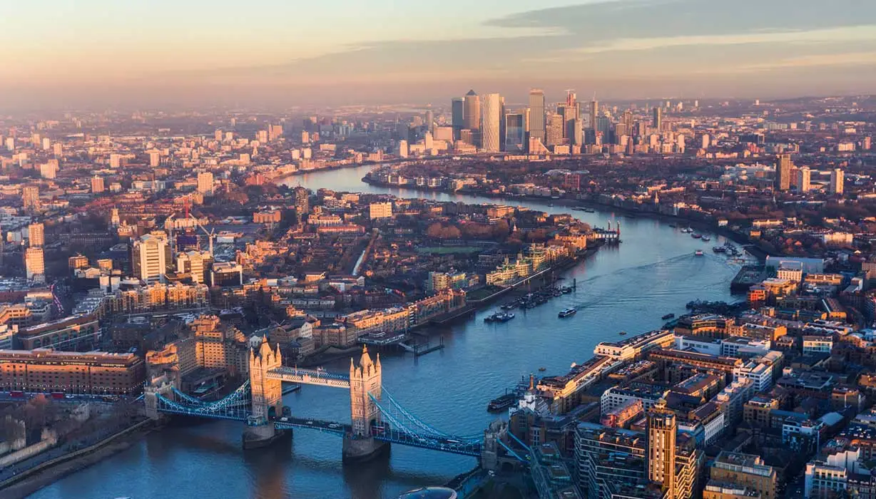 view of London