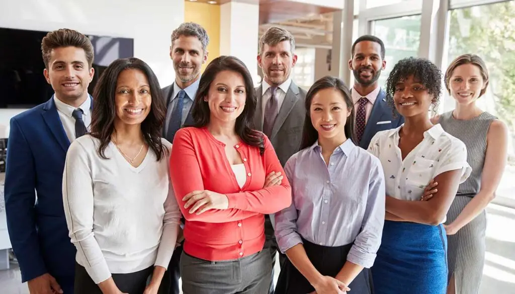 group of recruiters