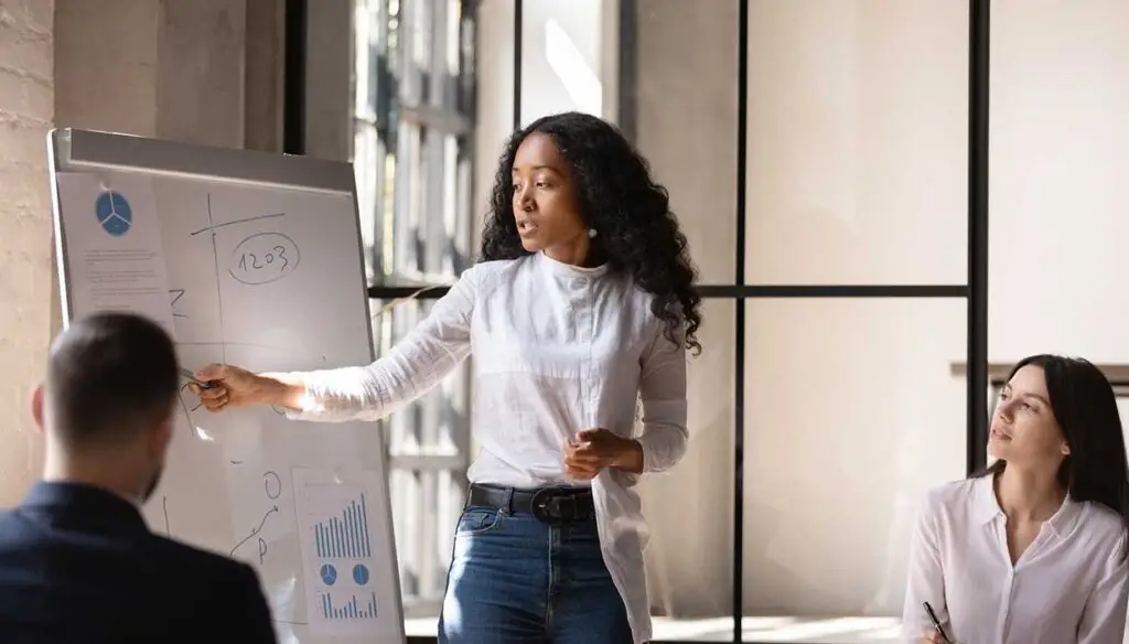 team members developing strategy