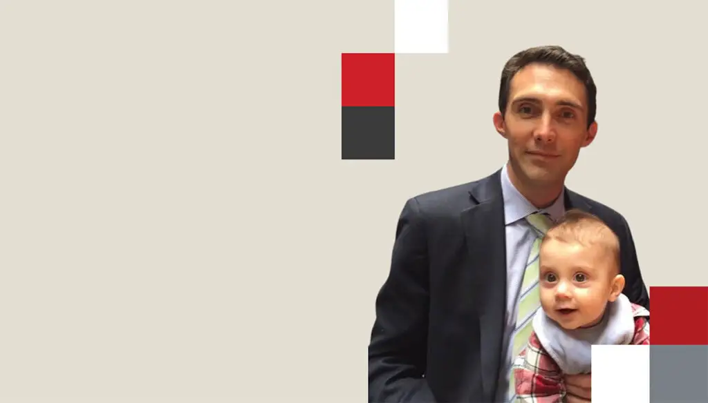 Matthew and his son